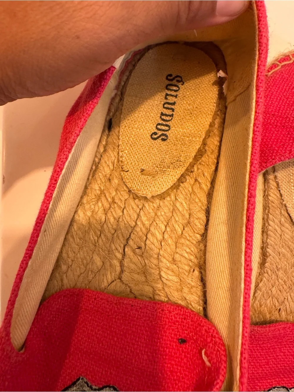 Soludos bright pink